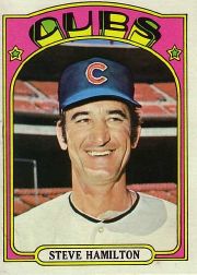 1972 Topps Baseball Cards      766     Steve Hamilton